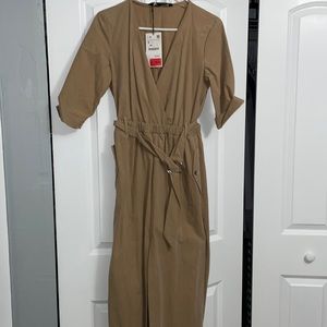 Nude Zara Dress